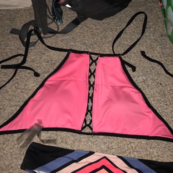 PINK bathing suit - Picture 2 of 3